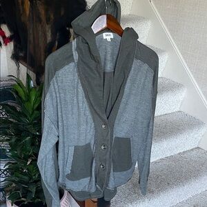 BKE Green Fall Layering Hoodie